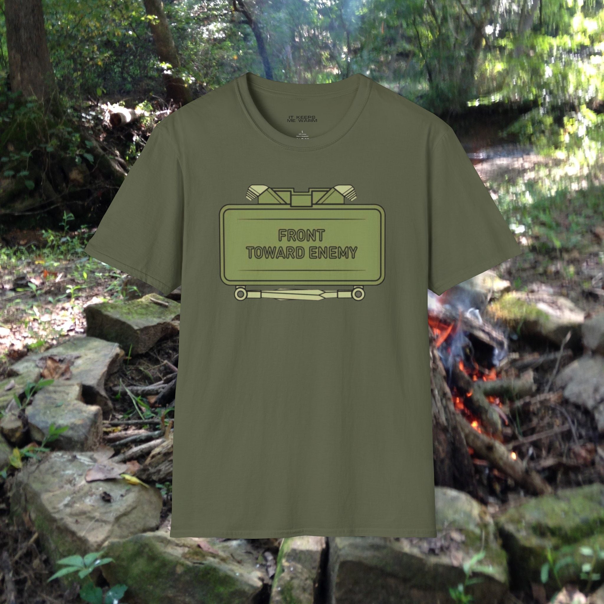 Claymore Center Chest Graphic T-Shirt